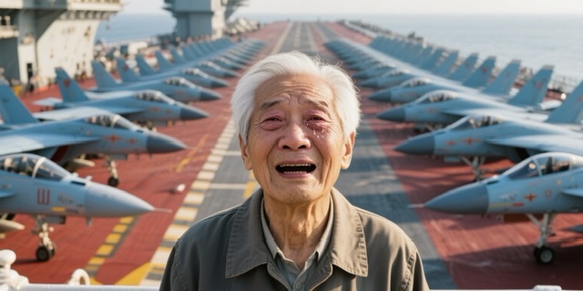 从维多利亚港到山东舰:一位香港老人的赤子心锚定民族魂 从维多利亚港到山东舰:一位香港老人的赤子心锚定民族魂
