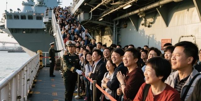 从维多利亚港到山东舰:一位香港老人的赤子心锚定民族魂 从维多利亚港到山东舰:一位香港老人的赤子心锚定民族魂