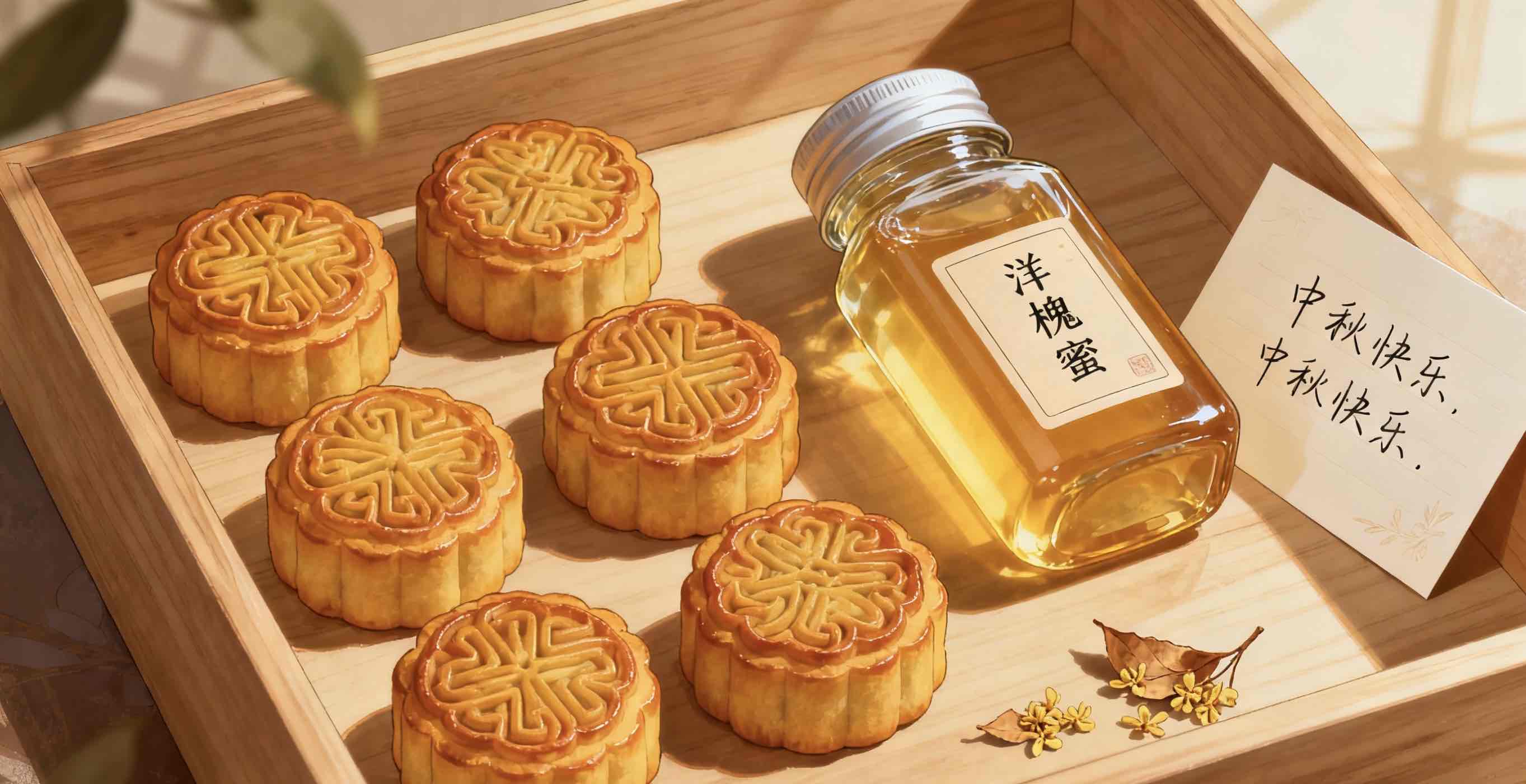 中秋送礼新思路:蜂蜜配月饼,把“甜意”酿成“心意” 中秋送礼新思路:蜂蜜配月饼,把“甜意”酿成“心意”