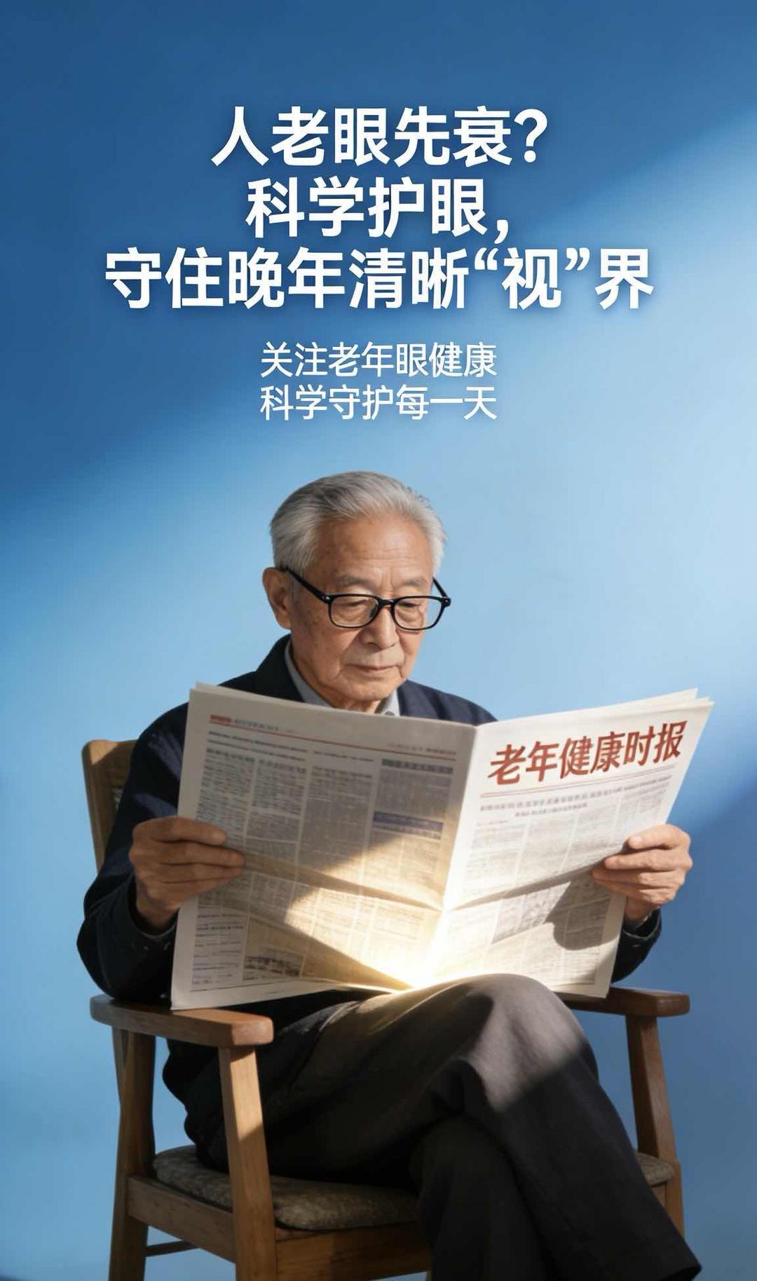 人老眼先衰?科学护眼,守住晚年清晰“视”界 人老眼先衰?科学护眼,守住晚年清晰“视”界